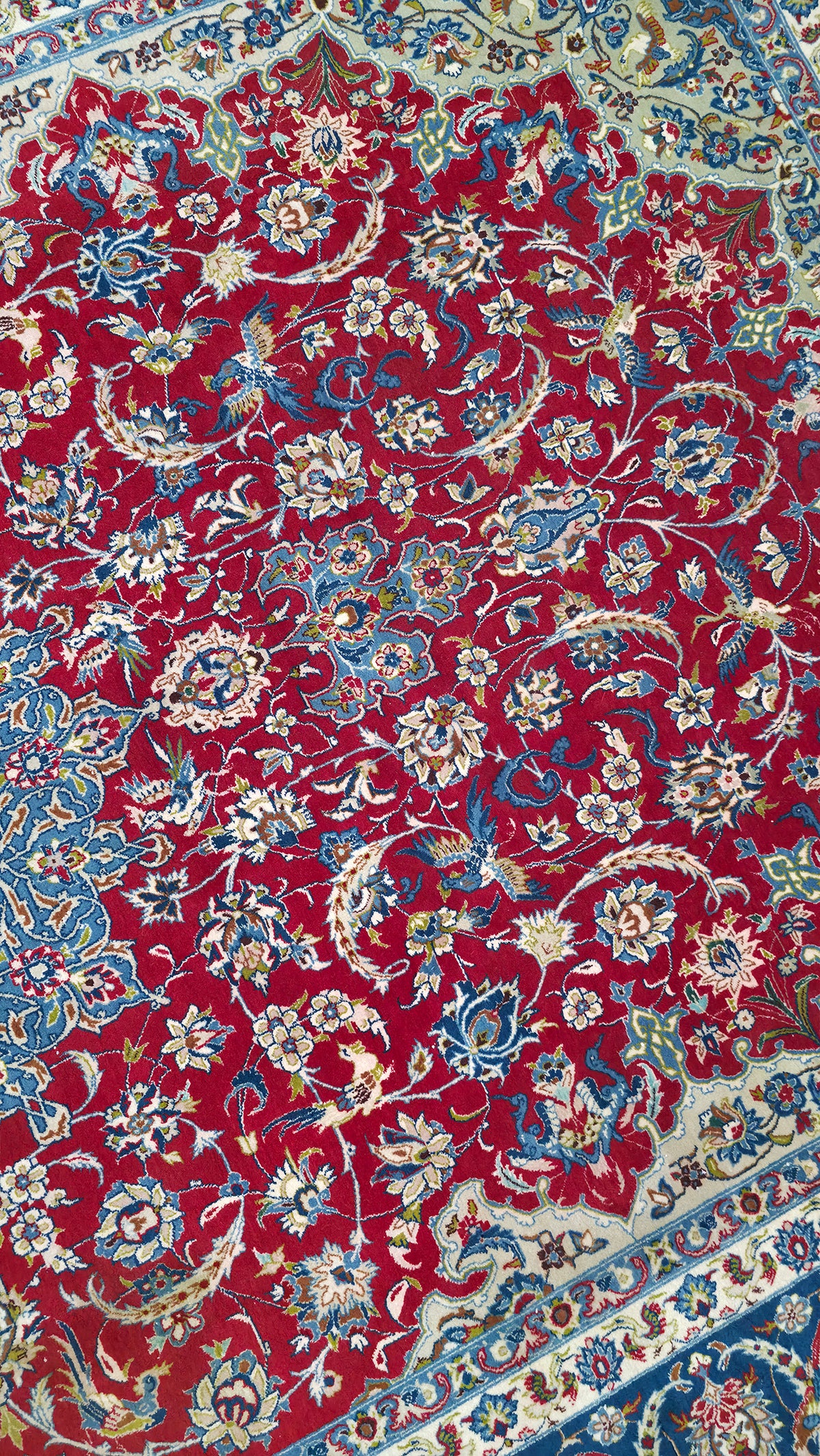 Pre-Loved Vintage Isfehan Rug 320x220 cm | Rug# 11551