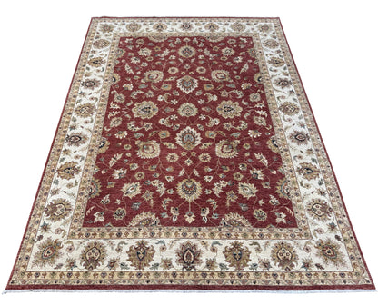 Custom-Made Agra Mughal Ziegler Design Rug 369x270 cm | Rug# 11683