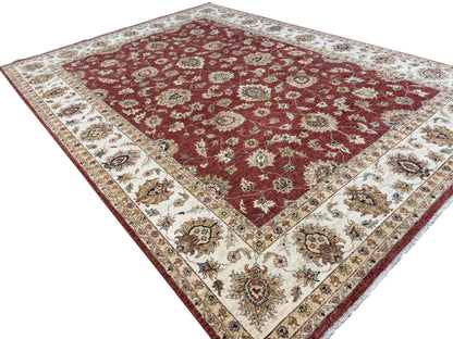 Custom-Made Agra Mughal Ziegler Design Rug 369x270 cm | Rug# 11683