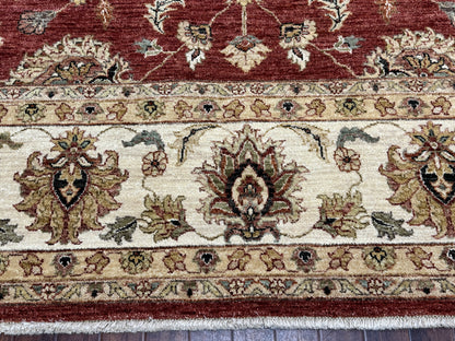 Custom-Made Agra Mughal Ziegler Design Rug 369x270 cm | Rug# 11683