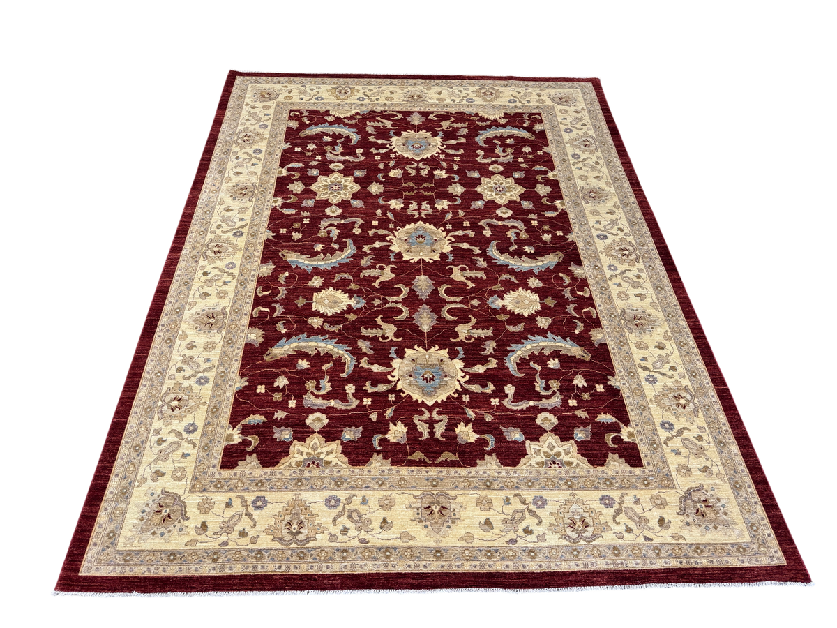 Afghan Turkmen Weave Chobrang Rug 352x273 cm | Rug# 12541