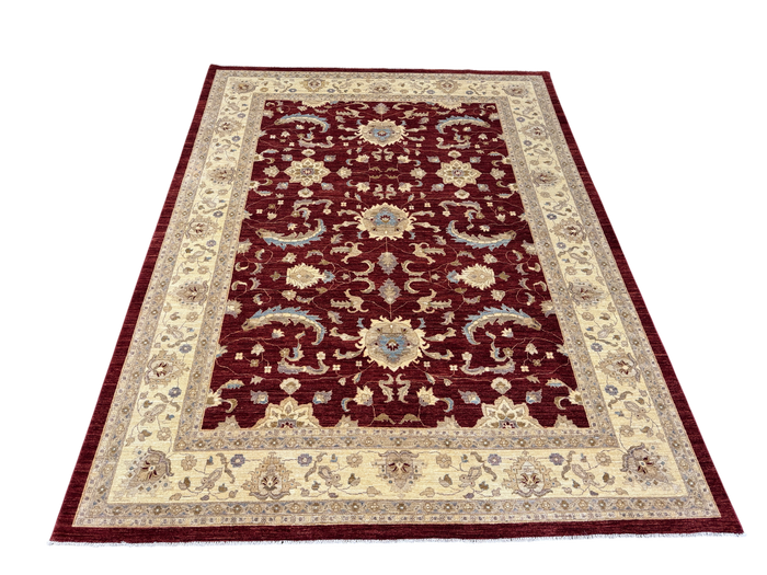 Afghan Turkmen Weave Chobrang Rug 352x273 cm | Rug# 12541