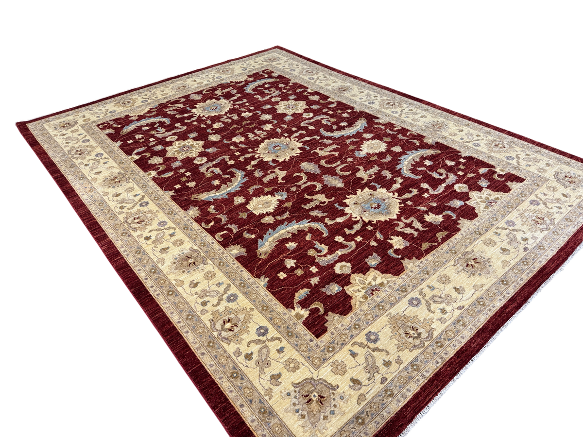 Afghan Turkmen Weave Chobrang Rug 352x273 cm | Rug# 12541
