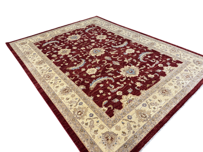 Afghan Turkmen Weave Chobrang Rug 352x273 cm | Rug# 12541