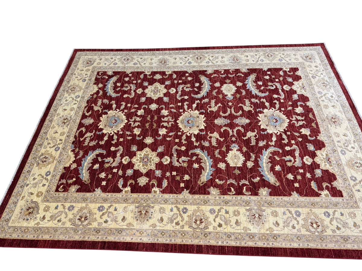 Afghan Turkmen Weave Chobrang Rug 352x273 cm | Rug# 12541