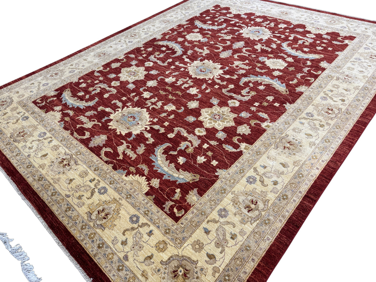 Afghan Turkmen Weave Chobrang Rug 352x273 cm | Rug# 12541