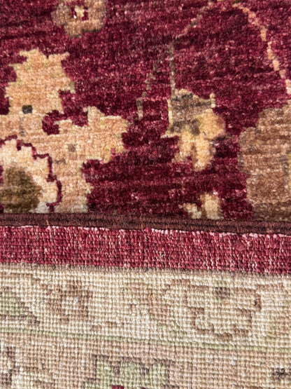 Afghan Turkaman weave, 19 century Sultanabad Ziegler design, 358×266 cm | Rug# 12574