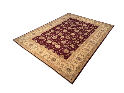 Afghan Turkaman weave, 19 century Sultanabad Ziegler design, 358×266 cm | Rug# 12574