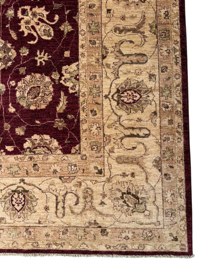 Afghan Turkaman weave, 19 century Sultanabad Ziegler design, 358×266 cm | Rug# 12574