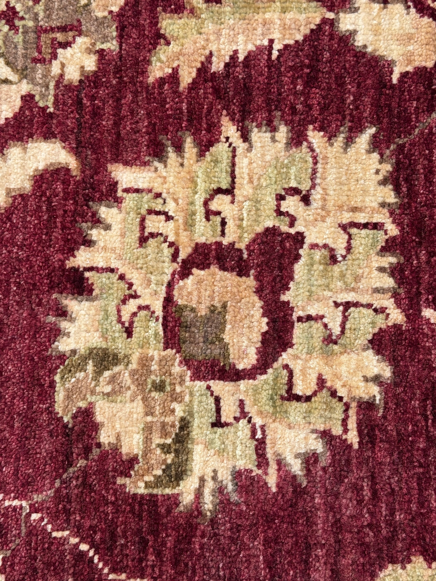 Afghan Turkaman weave, 19 century Sultanabad Ziegler design, 358×266 cm | Rug# 12574