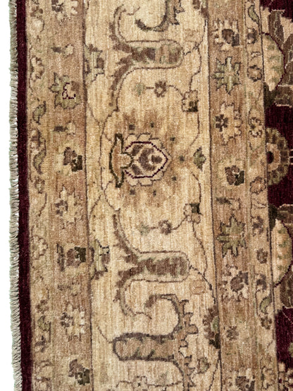 Afghan Turkaman weave, 19 century Sultanabad Ziegler design, 358×266 cm | Rug# 12574
