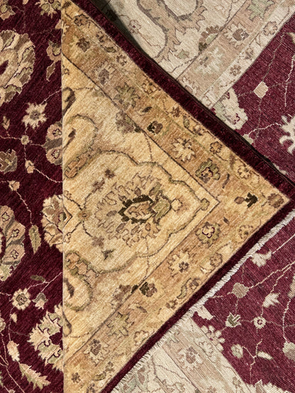 Afghan Turkaman weave, 19 century Sultanabad Ziegler design, 358×266 cm | Rug# 12574