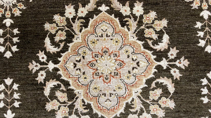 Turkaman weave Afghan 19th century Mogul Ziegler design, 368x271cm | Rug# 13807