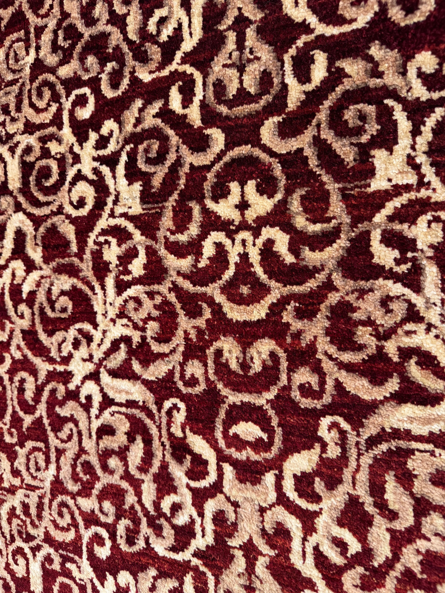 Afghan Turkaman weave, Eslimi flowers,  209×141 cm | Rug# 13825