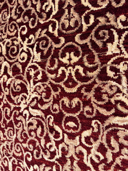 Afghan Turkaman weave, Eslimi flowers,  209×141 cm | Rug# 13825