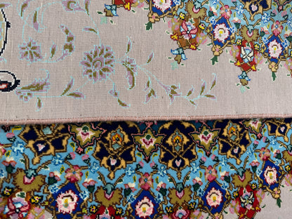 Superfine Tabriz, Pictorial Quran verse 120x120cm | Rug# 1525