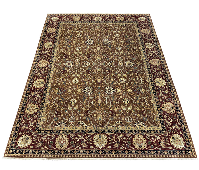 Custom made Jaipur carpet, 16th c Safavid  design 360×277 cm | Rug# 16252