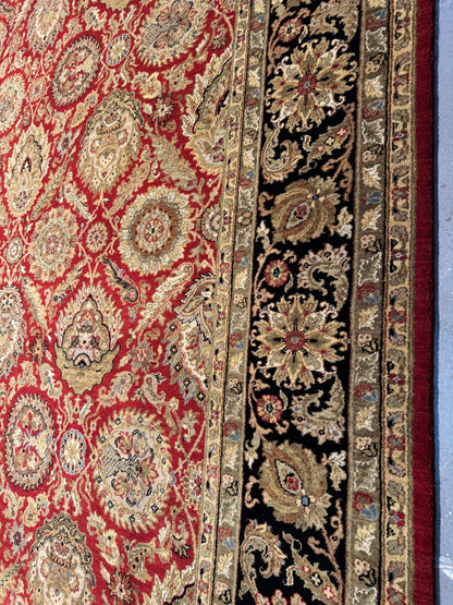 Hand knotted Jaipur, 18th century Mogul pattern 311×247 cm | Rug# 16273