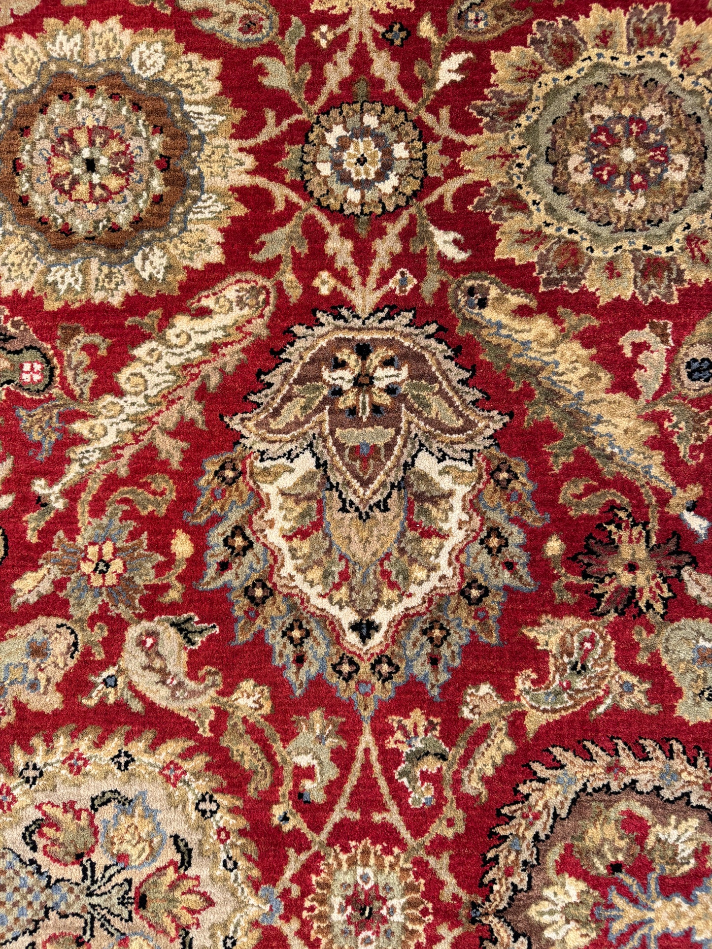 Hand knotted Jaipur, 18th century Mogul pattern 311×247 cm | Rug# 16273