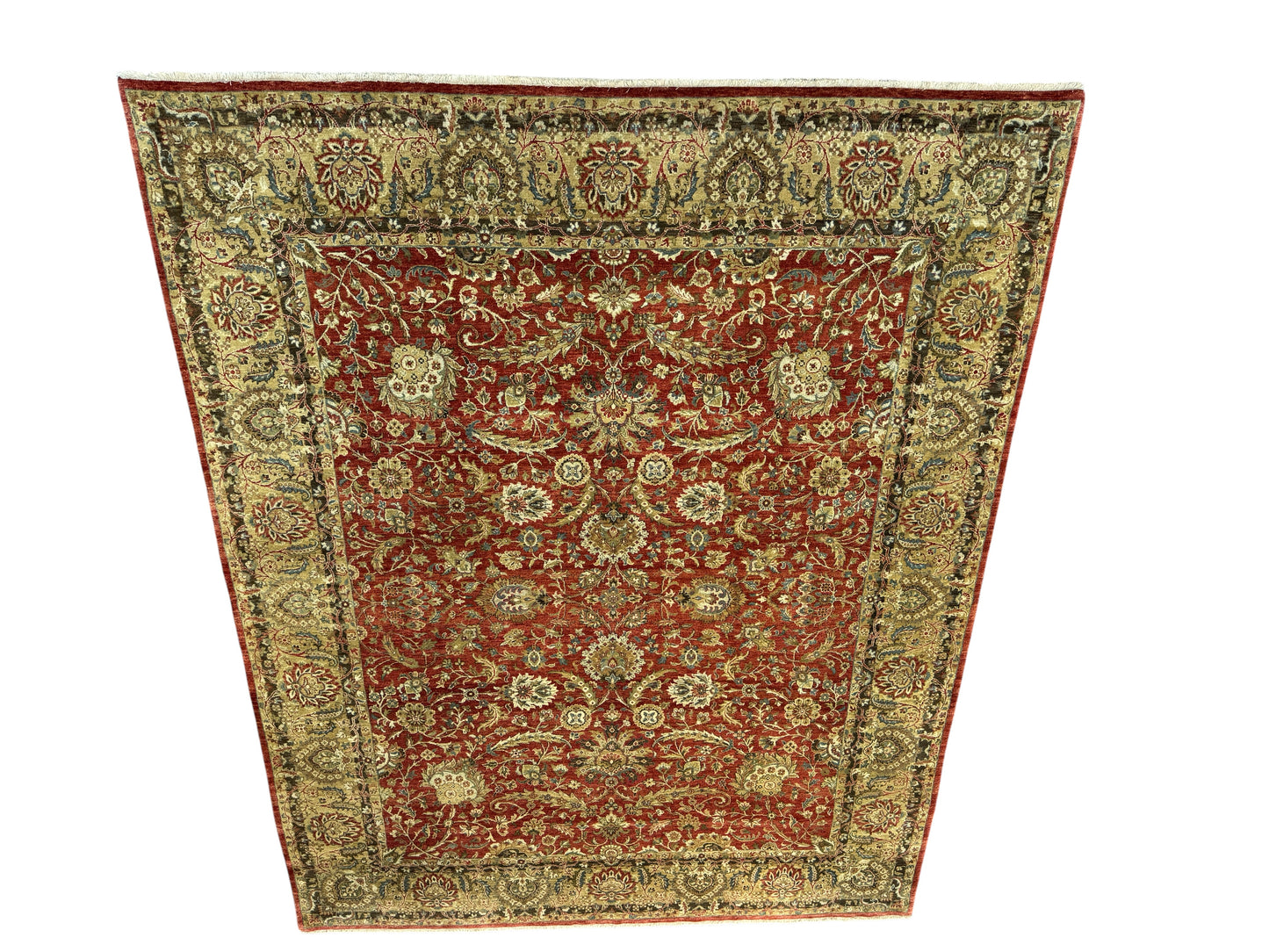 Very fine Jaipur, 19th c Tabriz design 309×247 cm | Rug# 16323