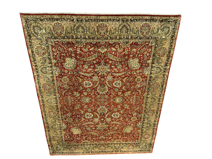 Very fine Jaipur, 19th c Tabriz design 309×247 cm | Rug# 16323