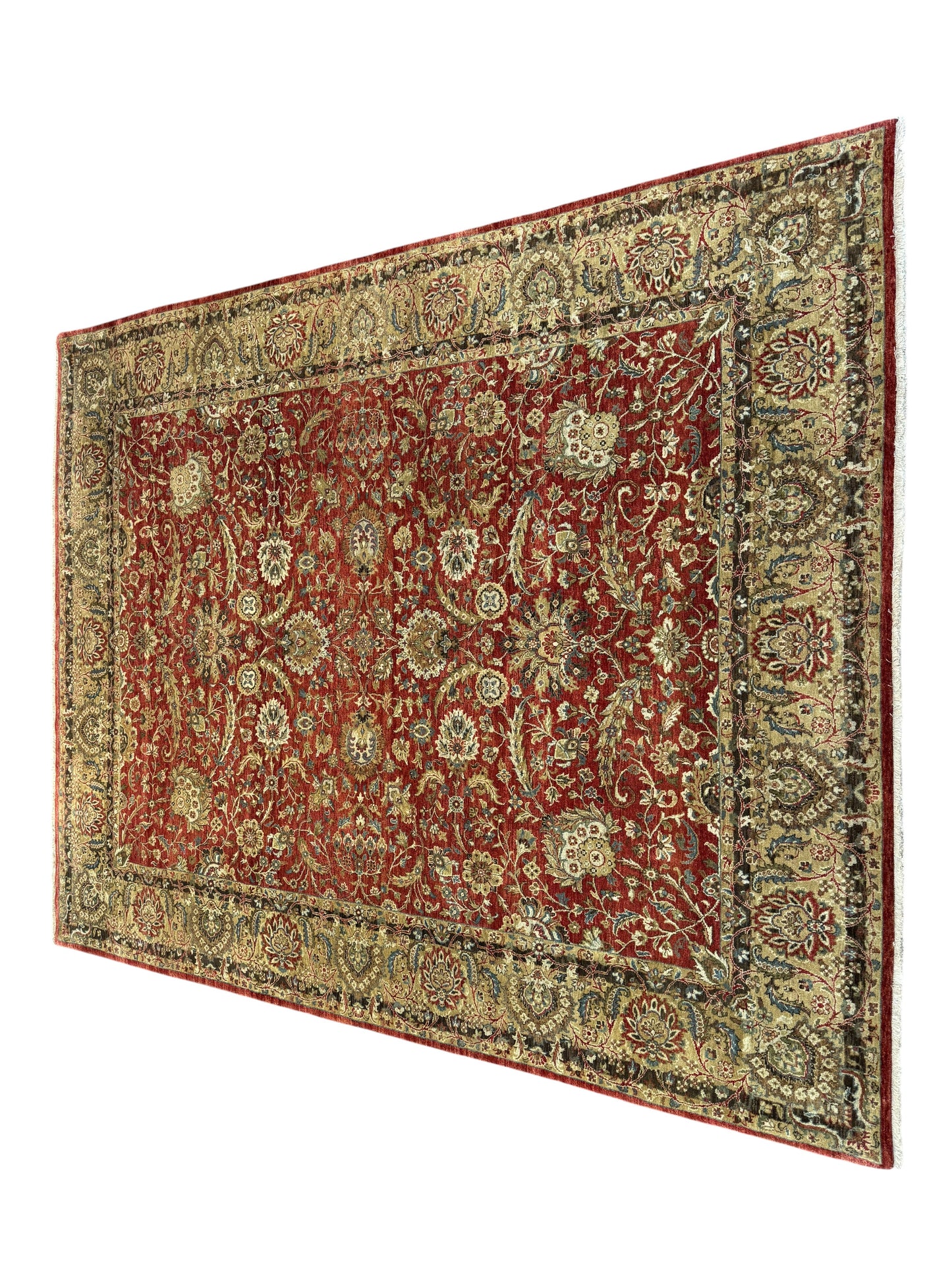 Very fine Jaipur, 19th c Tabriz design 309×247 cm | Rug# 16323