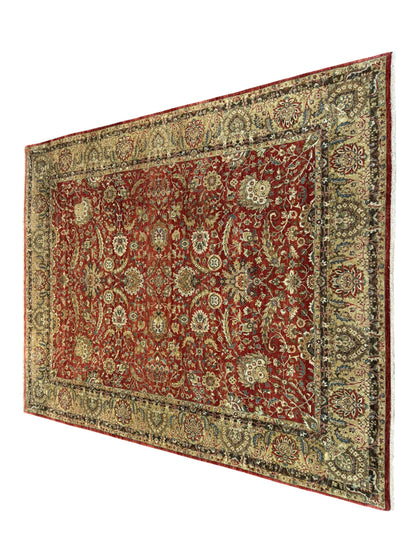 Very fine Jaipur, 19th c Tabriz design 309×247 cm | Rug# 16323