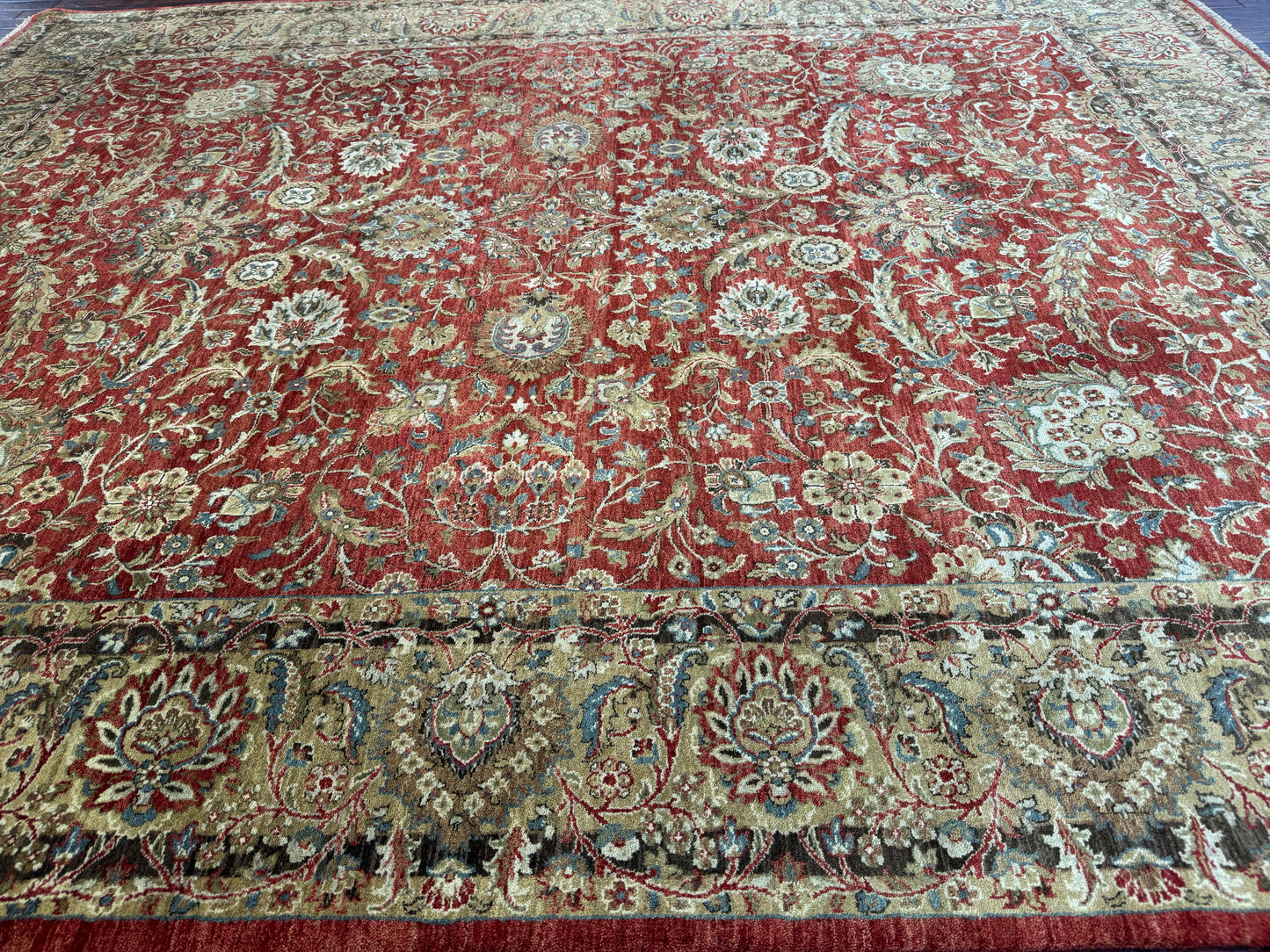 Very fine Jaipur, 19th c Tabriz design 309×247 cm | Rug# 16323