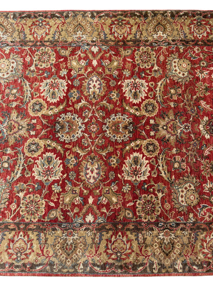 Superfine Jaipur, 19th century Tabriz haji Jalili design, 424x124 cm | Rug# 16328