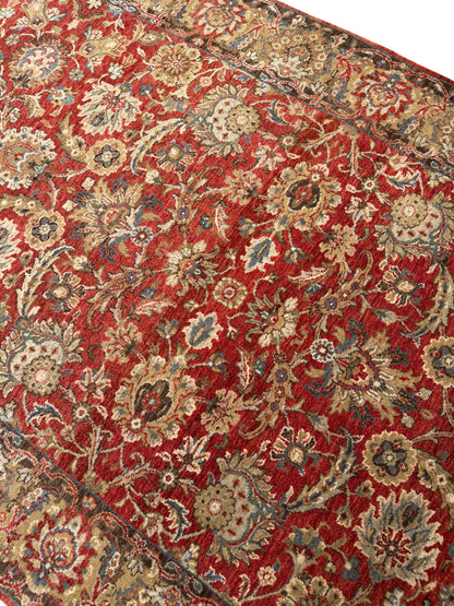 Superfine Jaipur, 19th century Tabriz haji Jalili design, 424x124 cm | Rug# 16328