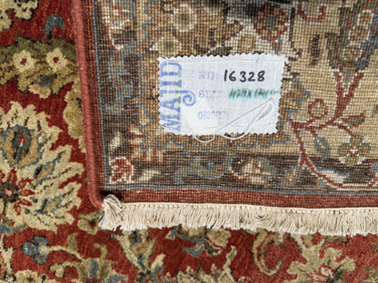 Superfine Jaipur, 19th century Tabriz haji Jalili design, 424x124 cm | Rug# 16328