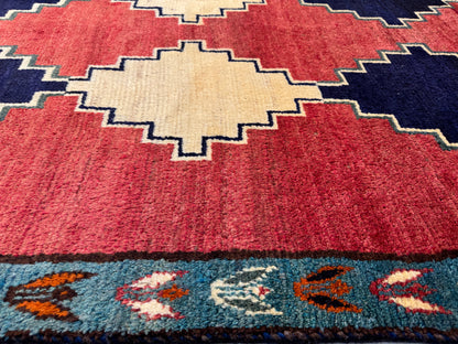 vintage nomadic Gabbeh, Persia 200×134 cm | Rug# 17140