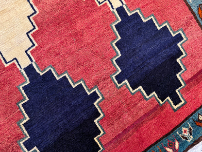 vintage nomadic Gabbeh, Persia 200×134 cm | Rug# 17140