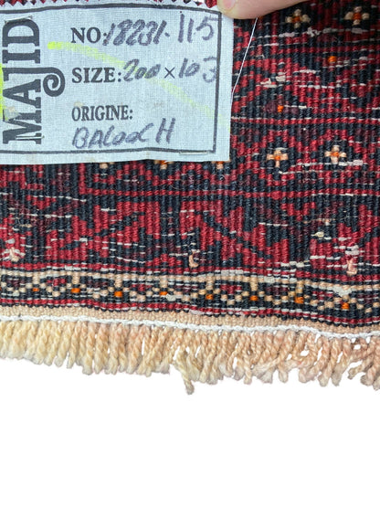 Balouch, Nomadic, Quchan area, c.1960  200x103 cm | Rug# 18231