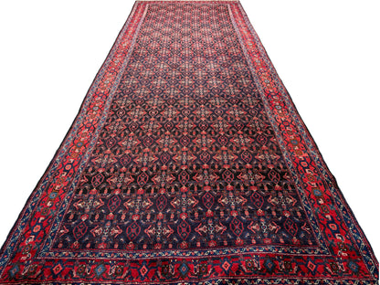 Rare Kurdish Takpood Galleria-Runner 386x145cm | Rug# 1911