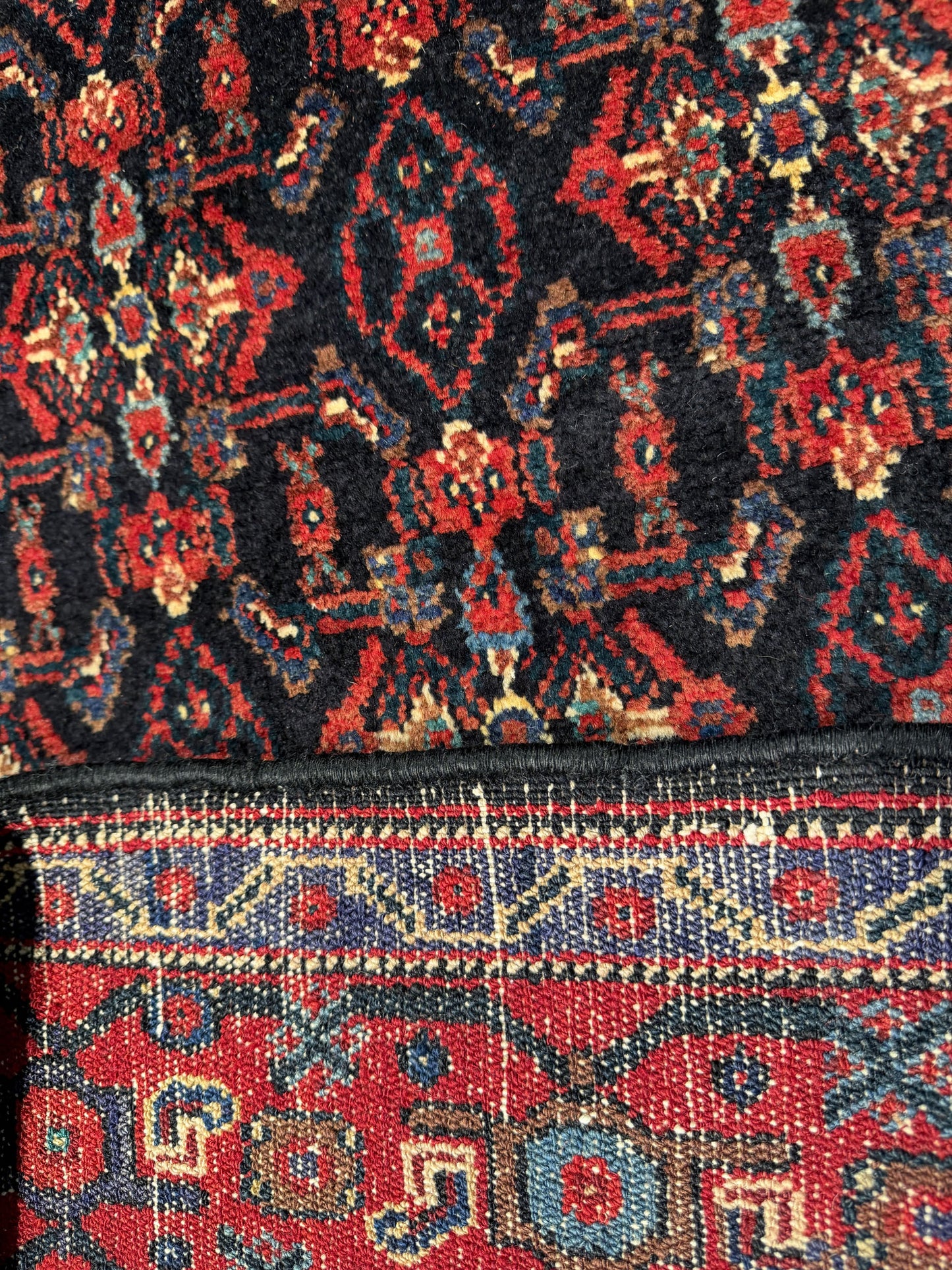 Rare Kurdish Takpood Galleria-Runner 386x145cm | Rug# 1911