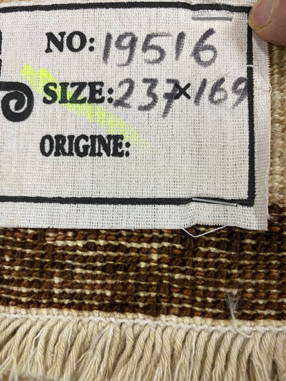 Afghan Ziegler, organic dyes  237×169cm  | Rug# 19516