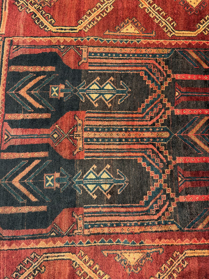 Vintage Nomadic Zabul-Balouch,  Persia, size 268x126 cm | Rug# 19709