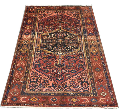 Vintage Khamseh-Hamedan Rug c.1930 200x125cm |  Rug# 20076