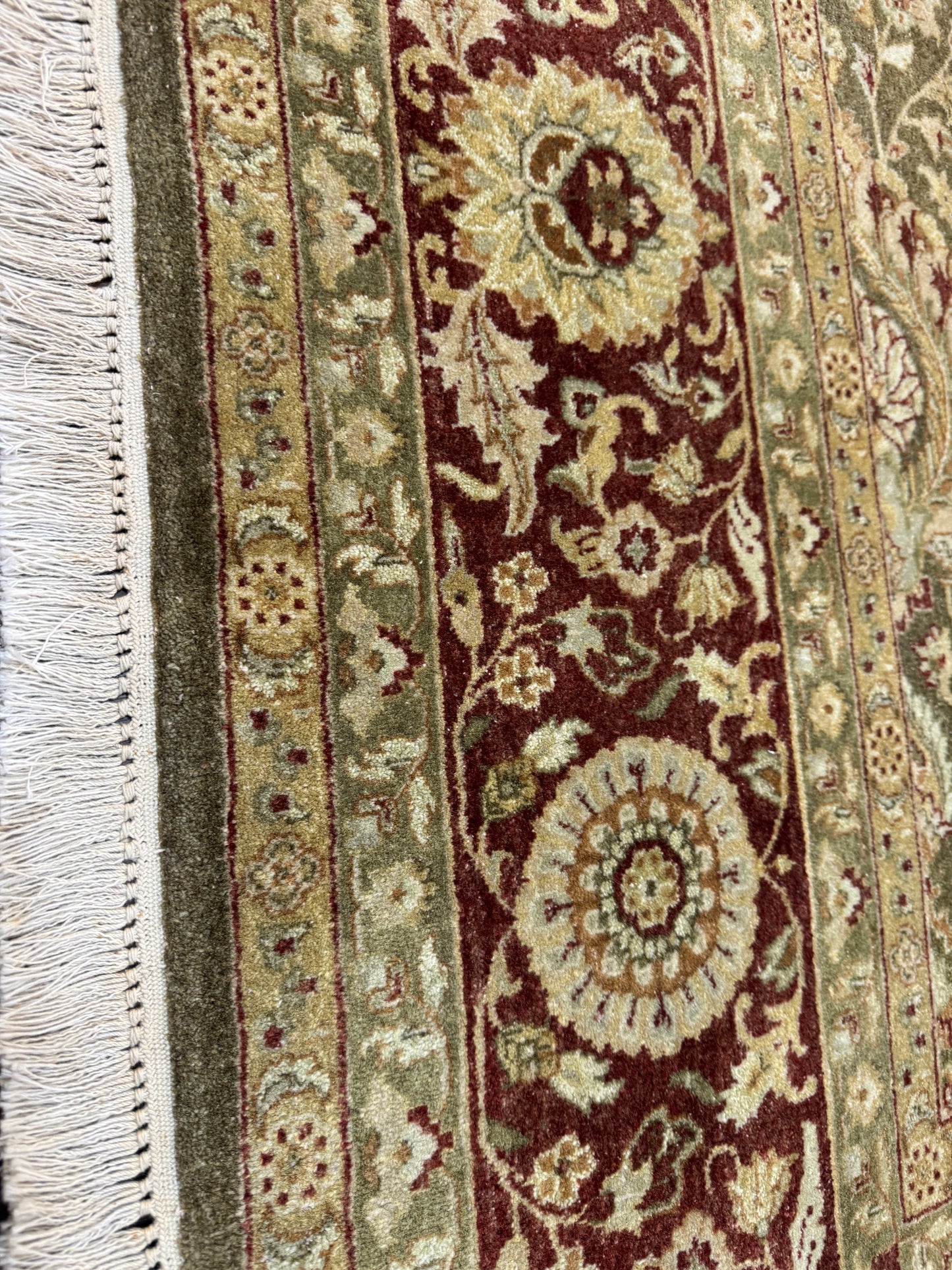Superfine Jaipur, All-over Shah-Abbasi floral  300x233 cm | Rug# 23015