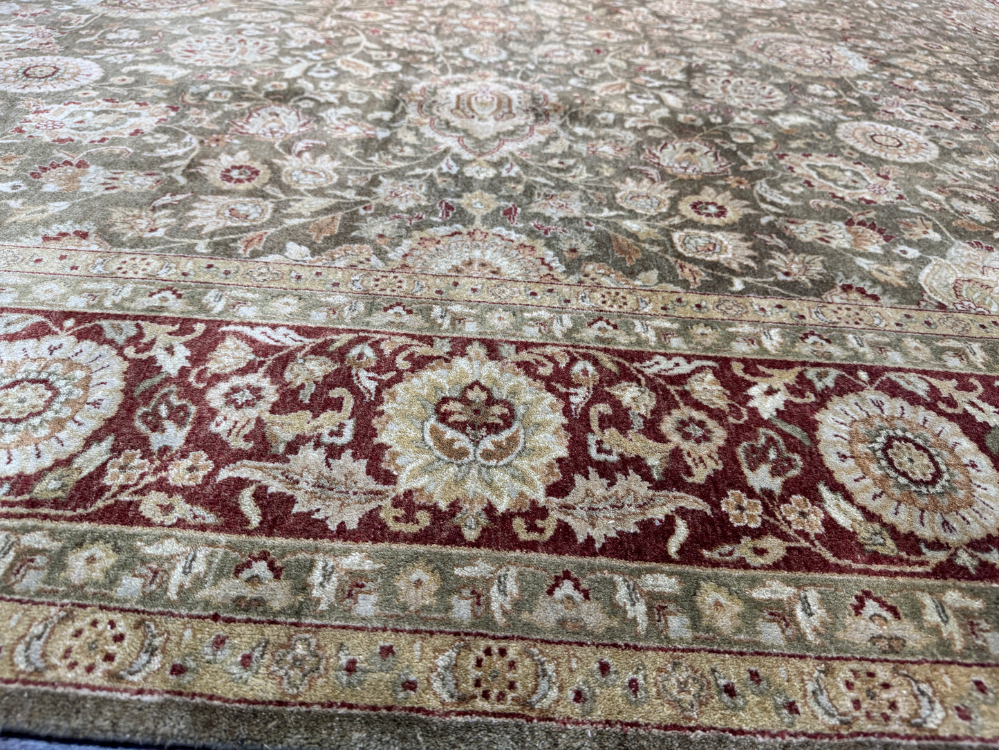 Superfine Jaipur, All-over Shah-Abbasi floral  300x233 cm | Rug# 23015