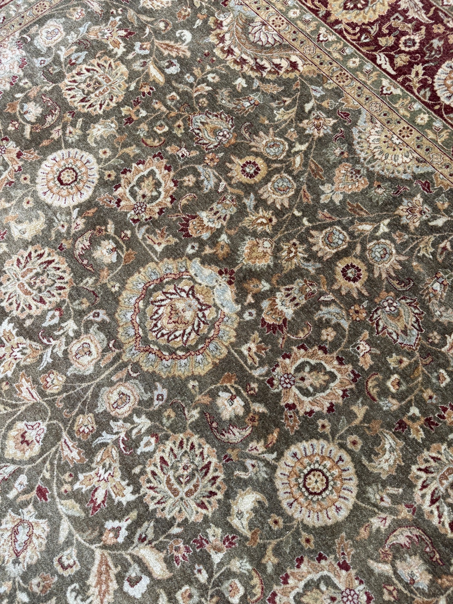 Superfine Jaipur, All-over Shah-Abbasi floral  300x233 cm | Rug# 23015