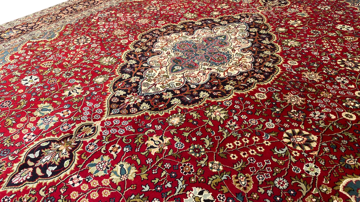 Superfine Kashmir Silk Ghalicheh 216x154cm | Rug# 23182