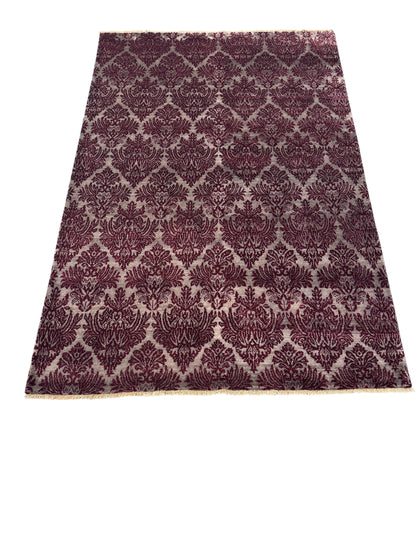 Damask design Agra rug 267×178 cm | Rug# 23314