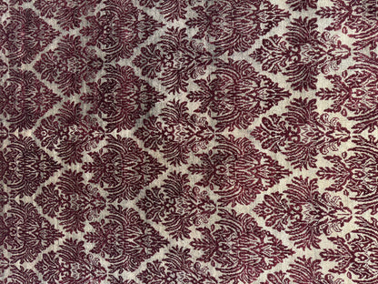 Hand knotted  Damask design Agra rug 267×178 cm | Rug# 23314