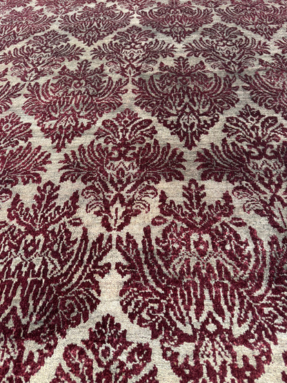 Damask design Agra rug 267×178 cm | Rug# 23314