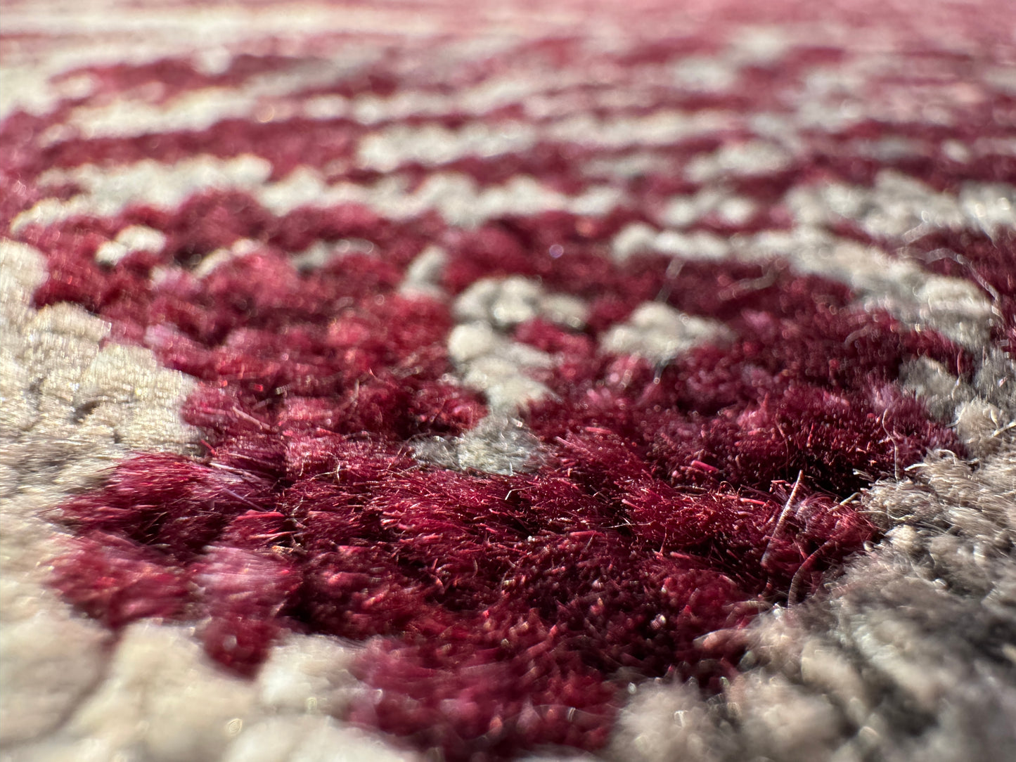 Damask design Agra rug 267×178 cm | Rug# 23314