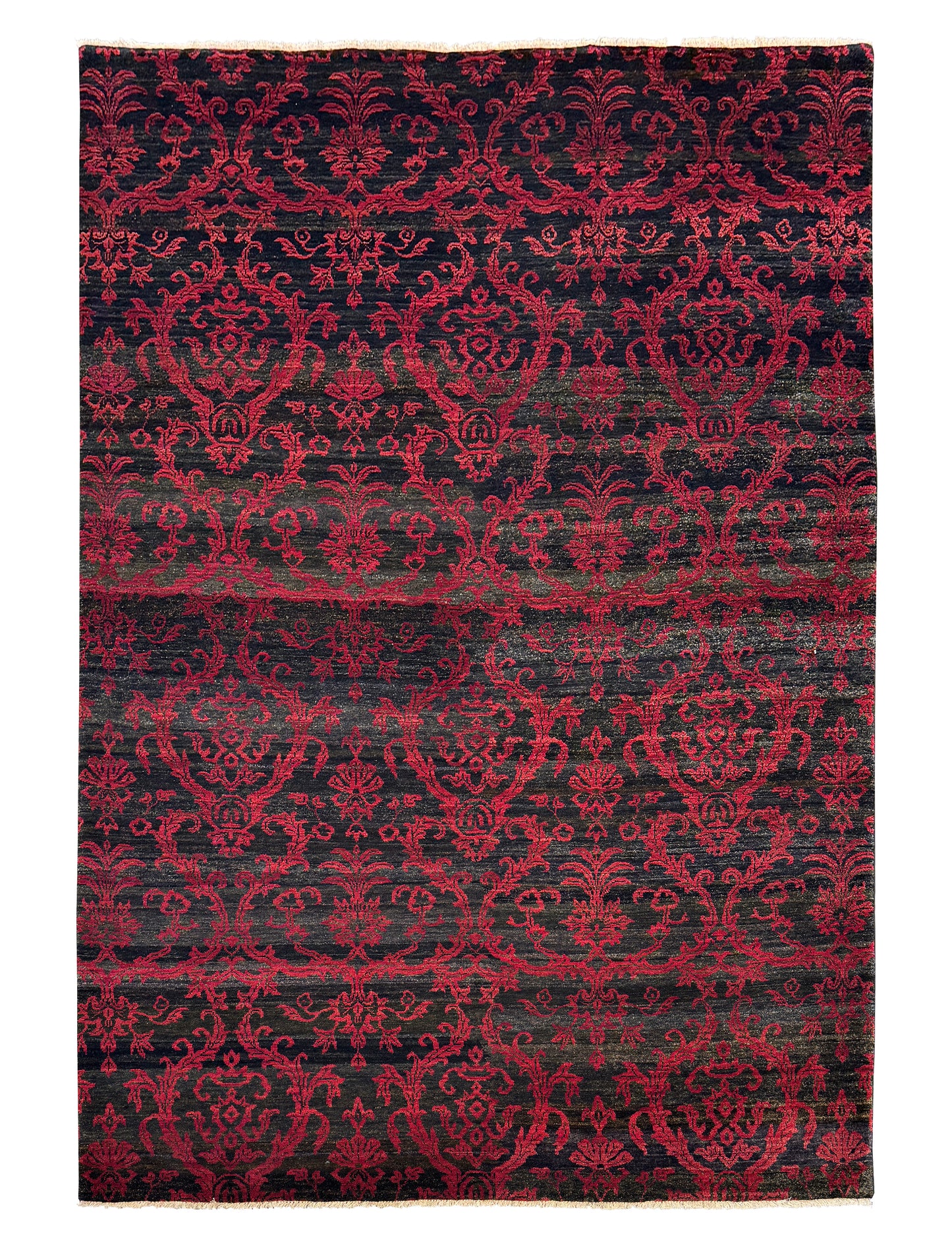 Damask design Agra carpet 268×182 cm | Rug# 23321