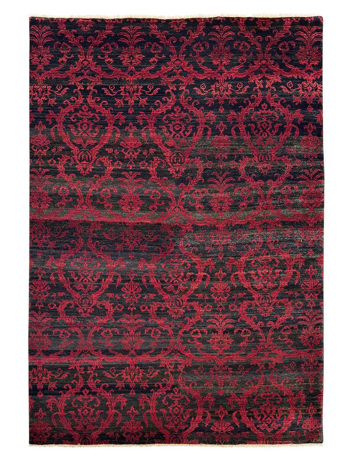 Damask design Agra carpet 268×182 cm | Rug# 23321