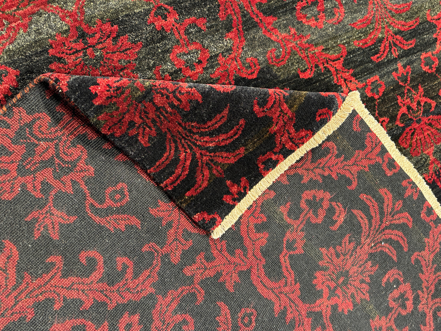 Damask design Agra carpet 268×182 cm | Rug# 23321